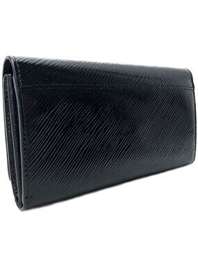 Louis Vuitton Bi Wallet fold Epi Portefeuille Long Twist